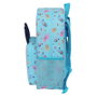 SAFTA Sac à dos Bluey pour enfant 34 cm, adaptable aux chariots, avec poche à bouteille latérale, bretelles ergonomiques et poche frontale grand format