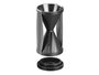 Kinvara Râpe conique noire 7x13x7 cm en plastique et métal (Set de 12)