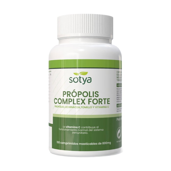 SOTYA Própolis Complex Forte 100 comprimés masticables 800mg