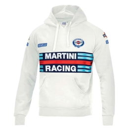 Sparco Sweat à capuche Martini Racing Blanc Taille S