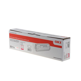 OKI Cartouche Toner 46443102 Magenta XL Haute Capacité pour Imprimante Laser Monochrome ou Couleur avec USB