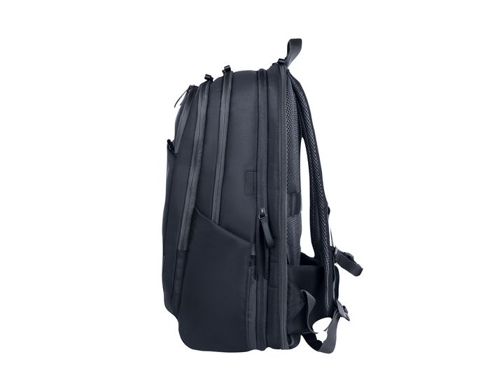HP Sac à dos pour ordinateur portable Travel Plus, 30L-35L, 17 pouces, organisation multiple, polyester recyclé résistant à l'eau