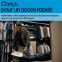 HP Sac à dos pour ordinateur portable Travel Plus, 30L-35L, 17 pouces, organisation multiple, polyester recyclé résistant à l'eau