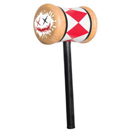 RUBIES - Masque de cosplay Harley Quinn pour adulte, DC Comics, poids 148 g, dimensions 41 x 16.5 x 11.2 cm