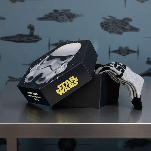Pack chaussettes 3 pièces Star Wars T3845:Tu 38/45
