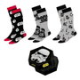 Cerdá Pack de 3 paires de chaussettes Star Wars 38-45
