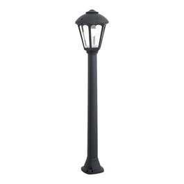 Fumagalli Lampadaire balise giaffa/giampy E27 noir IP55 Ø210 x 995 mm