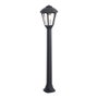 Fumagalli Lampadaire balise giaffa/giampy E27 noir IP55 Ø210 x 995 mm