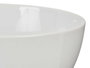Vessia Bol en Porcelaine Blanc 1300 ml 18x10x18 cm Compatible Lave-vaisselle et Micro-ondes (Set de 16)