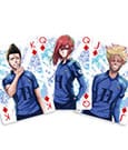 Sakami Merchandise Blue Lock jeu de cartes à jouer de 54 cartes