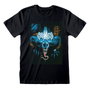 Marvel T-shirt à manches courtes Wall Lurker Noir Unisexe L