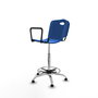 PIQUERAS Y CRESPO Tabouret Robledo Pivotant Bleu