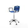 PIQUERAS Y CRESPO Tabouret Robledo Pivotant Bleu