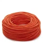Câble textile vintage 2x0,75 x 1M marron