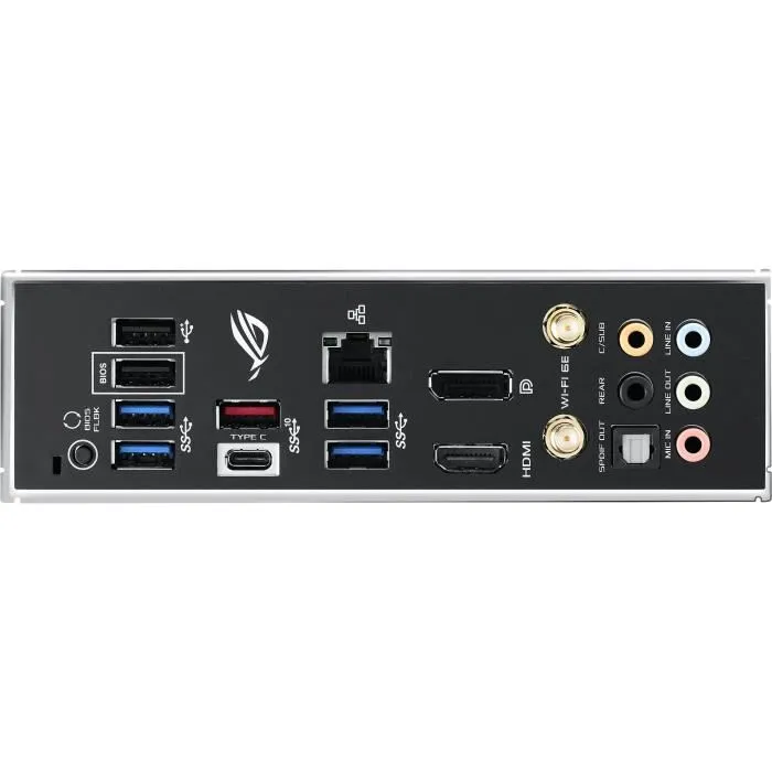 ASUS ROG STRIX B550-F GAMING(WI-FI) II Carte mère ATX Gaming AMD AM4, Wi-Fi intégré, éclairage RGB, son immersif