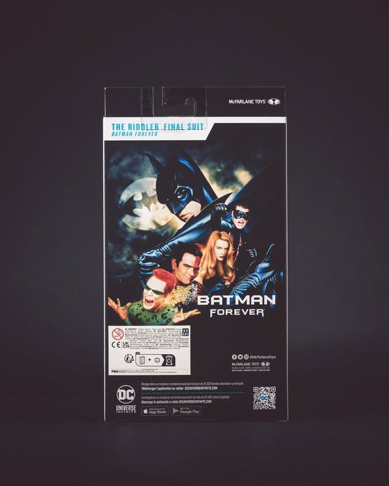 McFarlane Toys Batman Forever DC Multiverse Épouvantail (Final Suit) (Red Platinum Edition) 18 cm