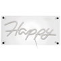 Home Deco Factory Déco Néon LED USB Happy