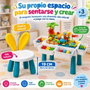 Jugatoys - jugablocks Table de construction avec chaise et accessoires