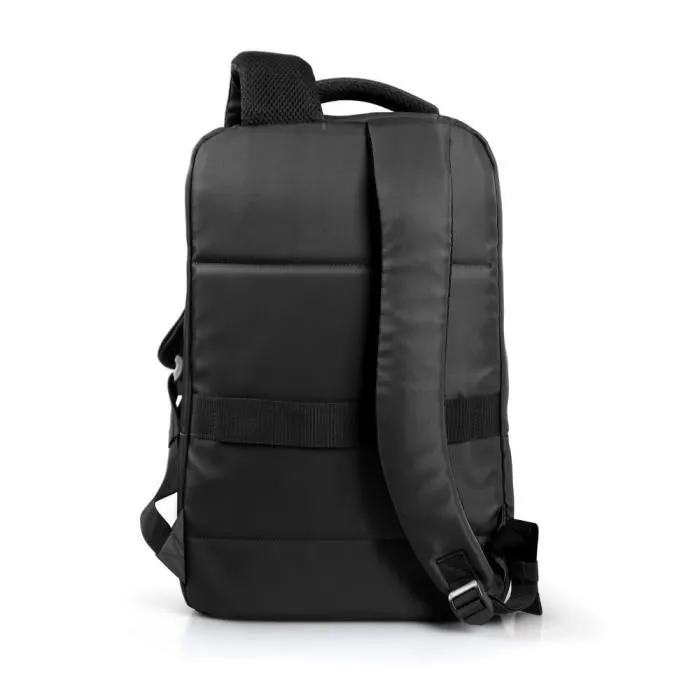 Port Designs Sac à dos Torino II pour ordinateur portable 15.6/16 pouces, tablette 11 pouces, 15L, résistant à l'eau, confortable - Noir