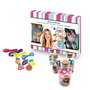 Tachan - Set 2 en 1 pour créer des bijoux parfumés avec perles, 4 senteurs différentes, récipients et rubans, jeu de création pour enfants dès 5 ans