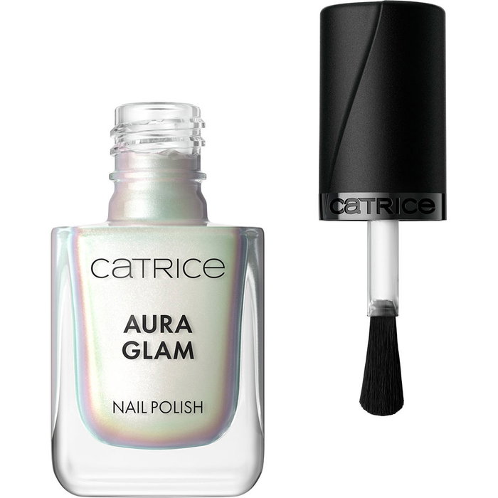 Catrice - Vernis à ongles effet aurora boreale n°010 Glacier Glow, 10.5 ml - Effet chatoyant qui change selon la lumière Catrice - Vernis à ongles effet aurora boreale n°010 Glacier Glow, 10.5 ml - Effet chatoyant qui change selon la lumière