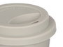 VESSIA Vasos con tapa de silicona Gris 360ml, Lot de 12