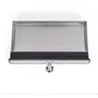 Livoo DOC292 Plancha électrique inox 2800W avec plaque amovible en acier inoxydable, thermostat ajustable jusqu'à 300°C et bac récupérateur de graisse