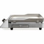 Livoo DOC292 Plancha électrique en acier inoxydable Gris