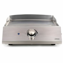 Livoo DOC292 Plancha électrique en acier inoxydable Gris