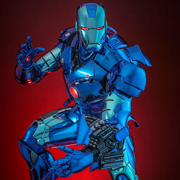 Iron Man Movie Masterpiece Diecast 1/6 Iron Man Mark III (Stealth Mode Ver.) 2.0 Hot Toys Exclusive 33 cm Iron Man Movie Masterpiece Diecast 1/6 Iron Man Mark III (Stealth Mode Ver.) 2.0 Hot Toys Exclusive 33 cm