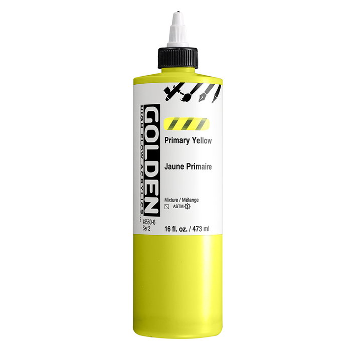 Golden High Flow Jaune Primaire 473 ml Golden High Flow Jaune Primaire 473 ml