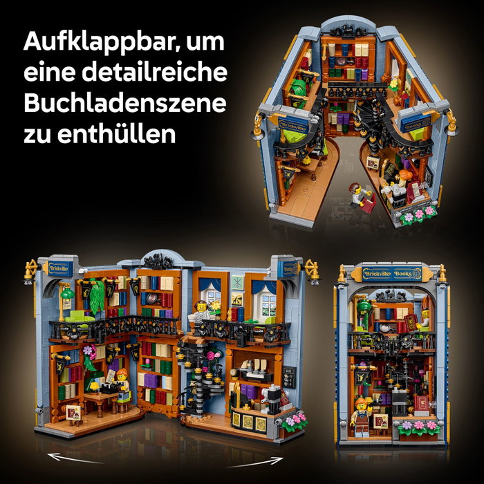 LEGO Icons 11379 La Librairie : Book Nook