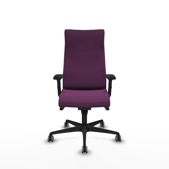 Piqueras Y Crespo Sillón Albacete Morado avec mécanisme Sincro et bras 2D Piqueras Y Crespo Sillón Albacete Morado avec mécanisme Sincro et bras 2D