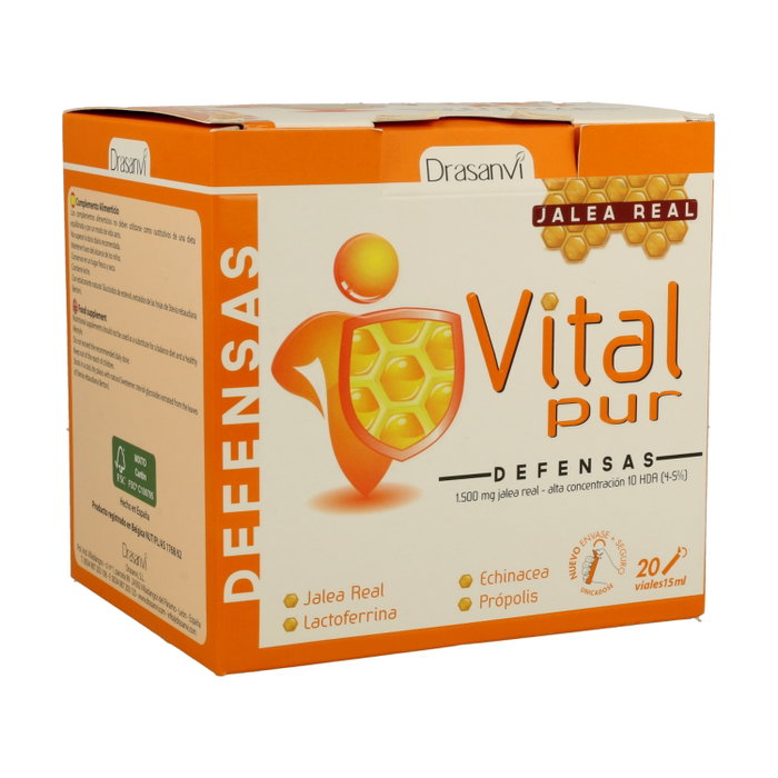 DRASANVI Vitalpur Defensas 20 viales de 15 ml DRASANVI Vitalpur Defensas 20 viales de 15 ml