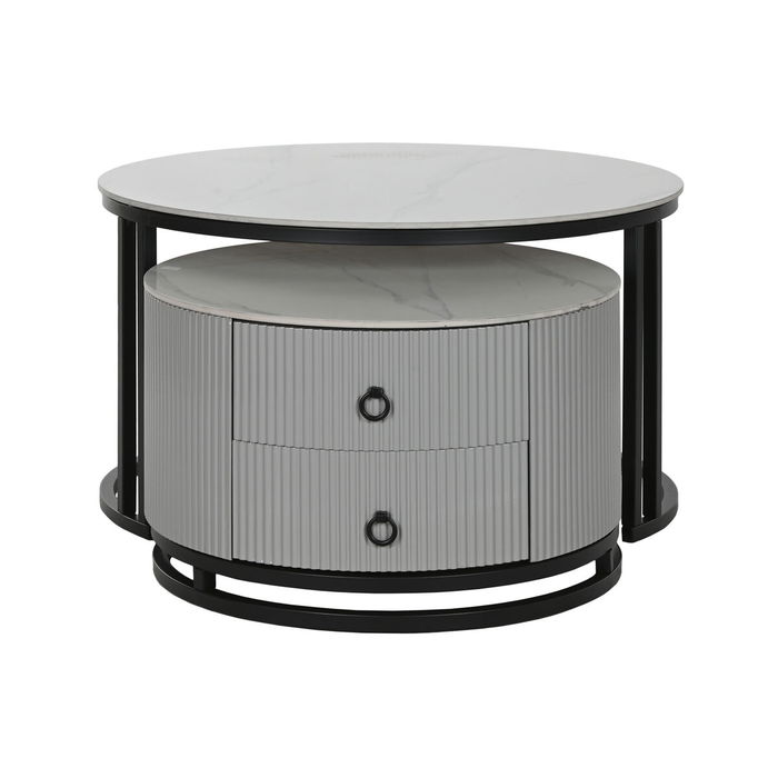 Table Basse Home ESPRIT 80 x 80 x 45 cm