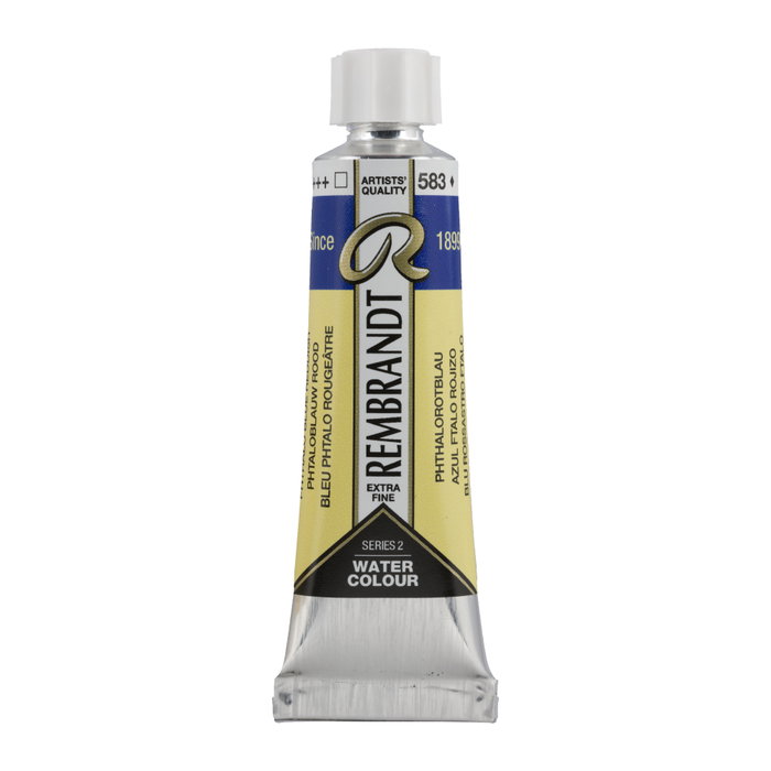 Rembrandt Aquarelle en tube 10 ml Azul Ftalo Rojizo Rembrandt Aquarelle en tube 10 ml Azul Ftalo Rojizo