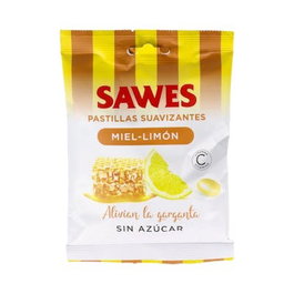 SAWES Pastilles Balsam sans sucre miel citron vitamine C 50g