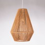 Lampe à suspension Evansville Rope en corde naturelle