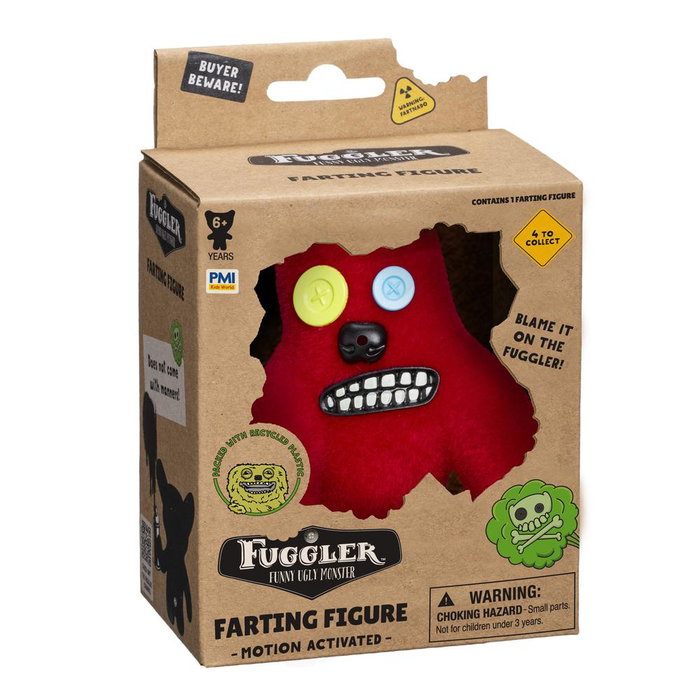 Bizak Fuggler Électronique Pedorreta Surtido Figurine Interactive 9 cm avec Son de Pet - 4 Modèles Collection