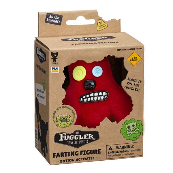 Bizak Monstre électronique Fuggler péteur assorti de 9 cm - Modèles variés