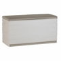 Plastiken Coffre de rangement 350L Beige