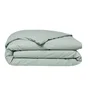 Today Housse de couette Essential - 240 x 260 cm, 2 personnes, 100% coton uni couleur Celadon
