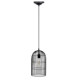Home Deco Light Lampe suspendue cage noire