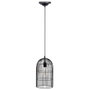 Home Deco Light Lampe suspendue cage noire