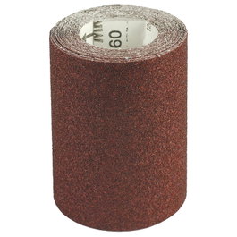 MAURER Rouleau de toile abrasive en corindon, Grain 60, 115 mm x 5 m