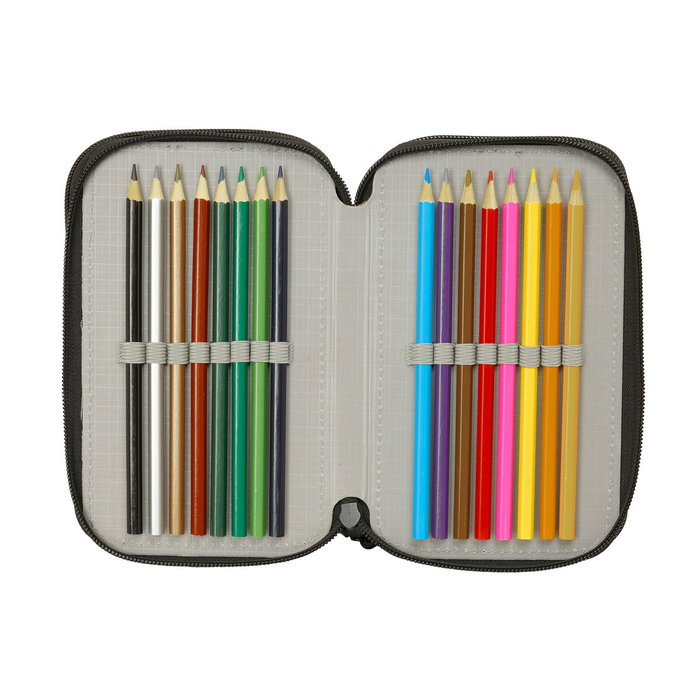 Fourre-tout Dragon Ball Noir 12,5 x 19,5 x 5,5 cm 37 Pièces Fourre-tout Dragon Ball Noir 12,5 x 19,5 x 5,5 cm 37 Pièces