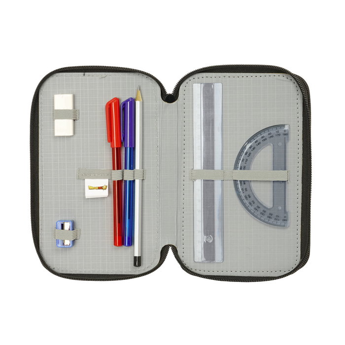 Fourre-tout Dragon Ball Noir 12,5 x 19,5 x 5,5 cm 37 Pièces Fourre-tout Dragon Ball Noir 12,5 x 19,5 x 5,5 cm 37 Pièces