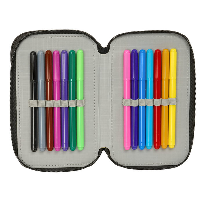 Fourre-tout Dragon Ball Noir 12,5 x 19,5 x 5,5 cm 37 Pièces Fourre-tout Dragon Ball Noir 12,5 x 19,5 x 5,5 cm 37 Pièces