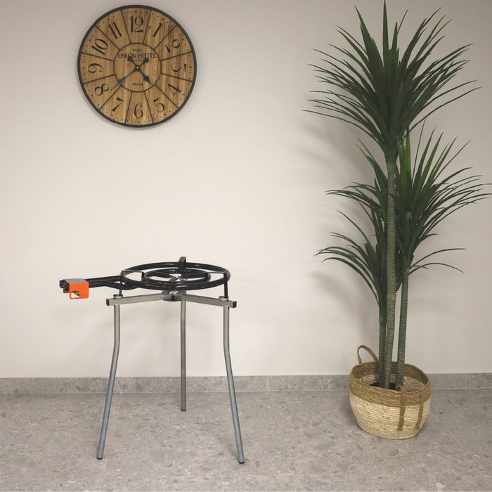 Vassary Brûleur à gaz double Ø500mm pour paelleras de Ø360mm à Ø700mm