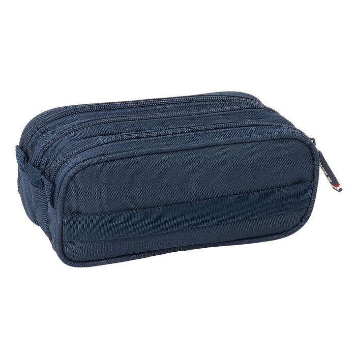 Trousse Fourre-Tout Triple El Ganso Eclipse Blue marine 21,5 x 10 x 8 cm Trousse Fourre-Tout Triple El Ganso Eclipse Blue marine 21,5 x 10 x 8 cm
